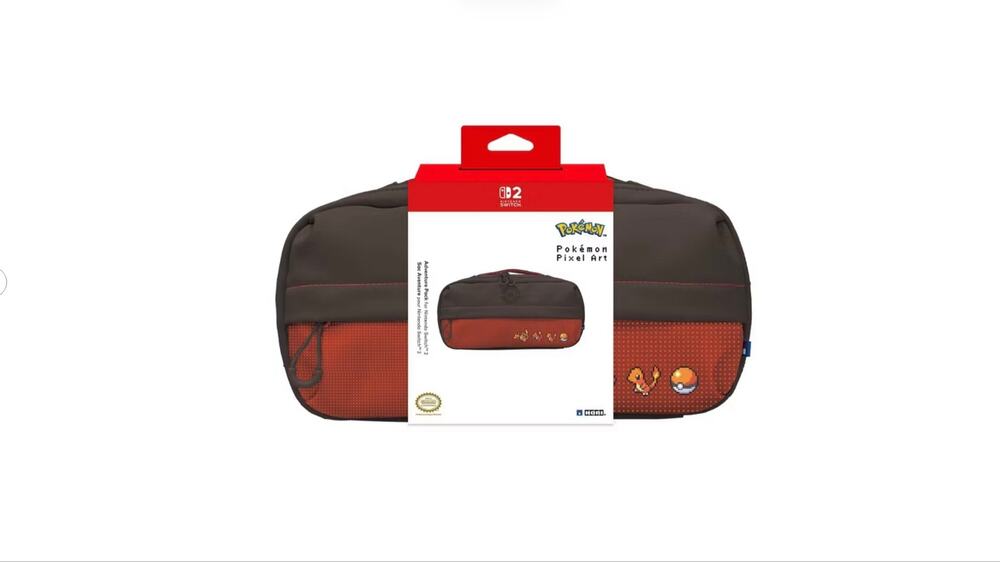 HORI Adventure Pack (Pokémon Pixel Red) for Nintendo Switch 2
